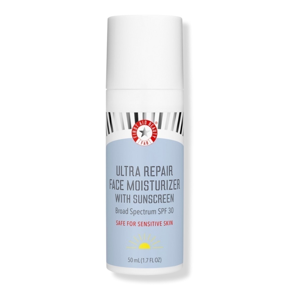First Aid Beauty Ultra Repair Face Moisturizer w/ SPF 30 Sunscreen | NEW | FAB